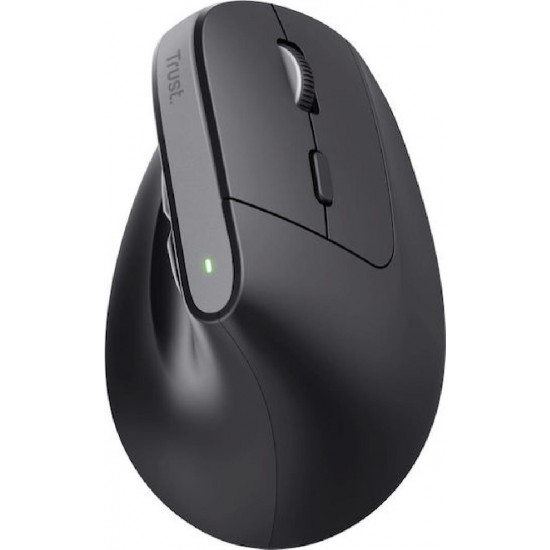 Trust Bayo+ Ασύρματο Εργονομικό Bluetooth Vertical Ποντίκι Μαύρο