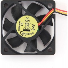 Gembird Case Fan 50mm με Σύνδεση 3-Pin (D50BM-12AS)