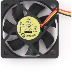 Gembird Case Fan 50mm με Σύνδεση 3-Pin (D50BM-12AS)