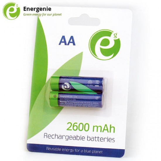 Energenie Rechargeable batteries AA 2600mAh (EG-BA-AA26-01)