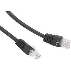CABLEXPERT UTP CAT6 PATCH CORD 2M BLACK