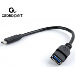 Cablexpert USB 3.0 OTG Type-C Adapter Cable CM/AF (A-OTG-CMAF3-01) Black