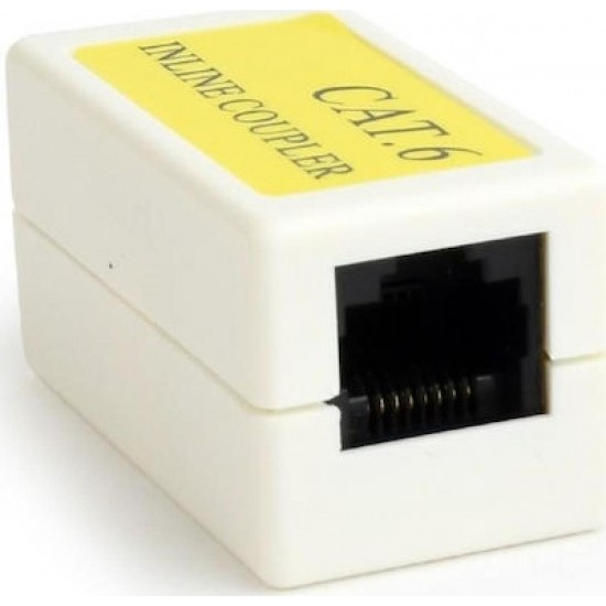 CABLEXPERT CAT6 LAN COUPLER WHITE (NCA-LC6-01)