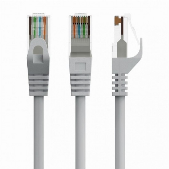 Cablexpert F/UTP Cat.6 Καλώδιο Δικτύου Ethernet 1.5m (PP6U-1.5M) Γκρι