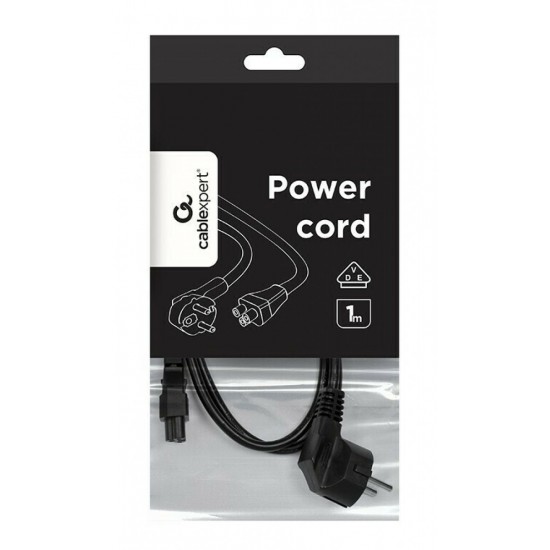 Cablexpert Power Cord C5 VDE Aproved 1m PC-186-ML12-1M