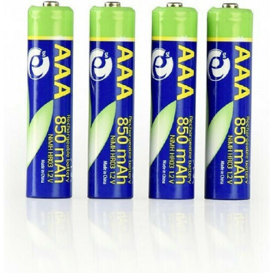 Energenie Επαναφορτιζόμενες Μπαταρίες AAA Ni-MH 850mAh 1.2V 4τμχ