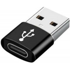 Cablexpert USB AM to Type-C Female Adapter (A-USB2-AMCF-02) Black
