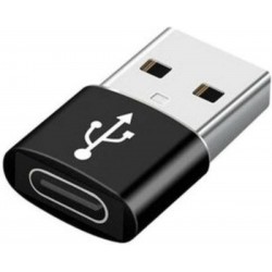 Cablexpert USB AM to Type-C Female Adapter (A-USB2-AMCF-02) Black