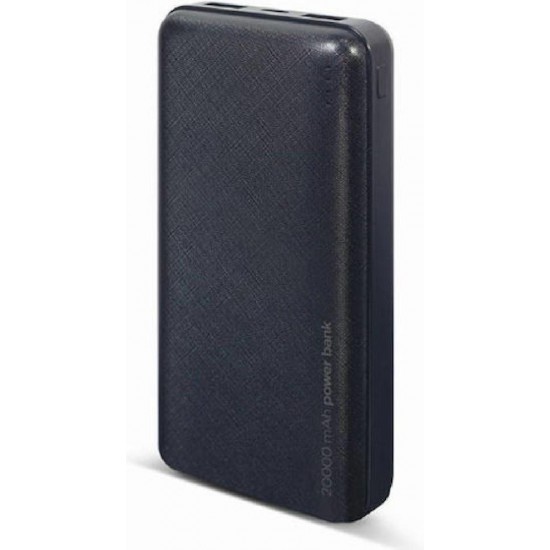 Gembird Power Bank 20000MAh Black - (PB20-02)