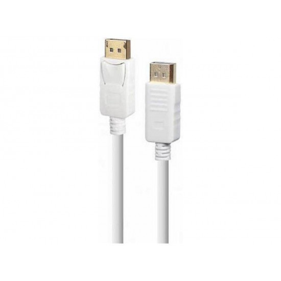 Cablexpert Display Port Cable 1.8M (CC-DP2-6-W) Λευκό