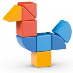 Geomag Magicube Μαγνητικό Παιχνίδι Κατασκευών Animals
