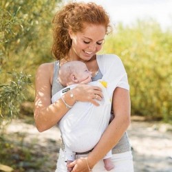 Mini Monkey Μάρσιπος Mini Sling (MKY-00000201) White