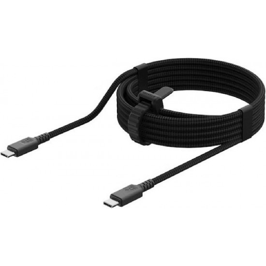 Xtorm Braided USB 2.0 Cable USB-C male - USB-C 240W 1.5m (CX3091) Μαύρο