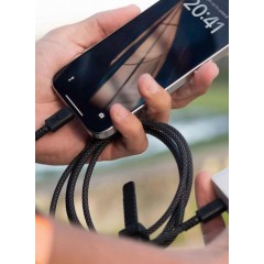 Xtorm Braided USB 2.0 Cable USB-C male - USB-C 240W 1.5m (CX3091) Μαύρο