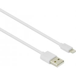 Lamtech Lightning Charging Cable 1m (LAM439881) White