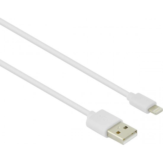 Lamtech Lightning Charging Cable 1m (LAM439881) White