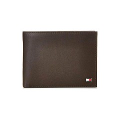 Ανδρικό Πορτοφόλι Tommy Hilfiger Καφέ Eton Flap AM0AM00652 041 Tommy Hilfiger