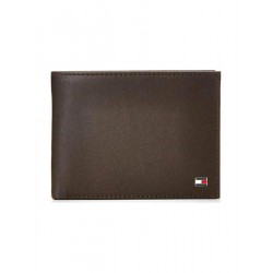 Ανδρικό Πορτοφόλι Tommy Hilfiger Καφέ Eton Flap AM0AM00652 041 Tommy Hilfiger