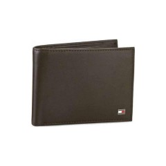 Ανδρικό Πορτοφόλι Tommy Hilfiger Καφέ Eton Flap AM0AM00652 041 Tommy Hilfiger