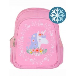 A Little Lovely Company Σχολική Τσάντα Πλάτης Νηπιαγωγείου με Ισοθερμική Θήκη (BPUNPI42) Unicorn