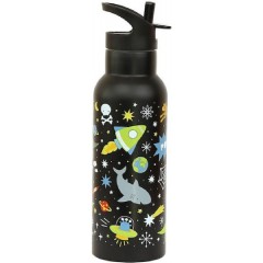 A Little Lovely Company: XL Μπουκάλι με διπλό τοίχωμα από ανοξείδωτο ατσάλι 500ml Galaxy