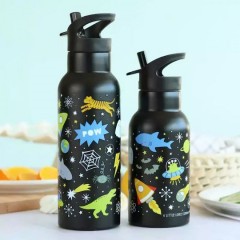 A Little Lovely Company: XL Μπουκάλι με διπλό τοίχωμα από ανοξείδωτο ατσάλι 500ml Galaxy