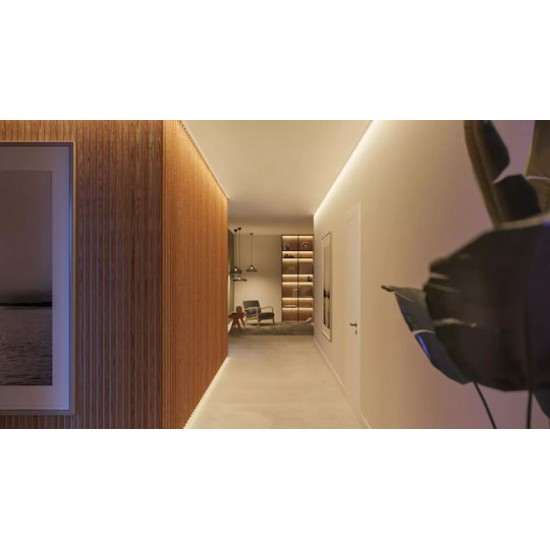 Philips Smart Ταινία LED Wi-Fi 220V RGB Φως 3m με Τροφοδοτικό