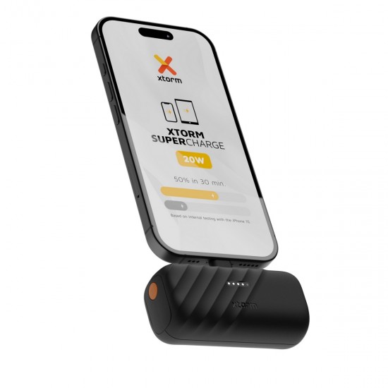 Xtorm Power Shot Energy Boost & Go2 5000mAh 20W (XG2PS051) Black