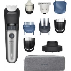 Philips Series 7000 Σετ Επαναφορτιζόμενης Κουρευτικής Μηχανής BT7670/15 Γκρι