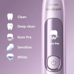 Philips Sonicare Ηλεκτρική Οδοντόβουρτσα με Αισθητήρα Πίεσης και Θήκη Ταξιδίου Ροζ