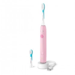 Philips Sonicare Παιδική Ηλεκτρική Οδοντόβουρτσα με Χρονόμετρο Και Ανταλλακτικά (HX6600/11) Pink