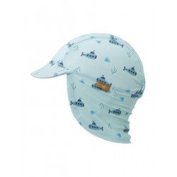 Fresk Παιδικό Καπέλο Υφασμάτινο Αντηλιακό Γαλάζιο