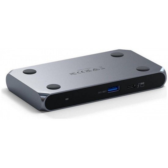 Satechi Slim Hub Pro Thunderbolt 4 Docking Station με 4K PD Ethernet Γκρι