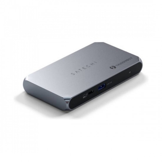 Satechi Slim Hub Pro Thunderbolt 4 Docking Station με 4K PD Ethernet Γκρι