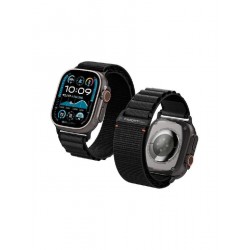 Spigen Apple Watch Ultra 3/2/1 (49mm) / 11/10 (46mm) / 9/8/7 (45mm) / SE (3nd/2nd/1st Gen)/6/5/4 (44mm) Band WBF1 Black AMP10144