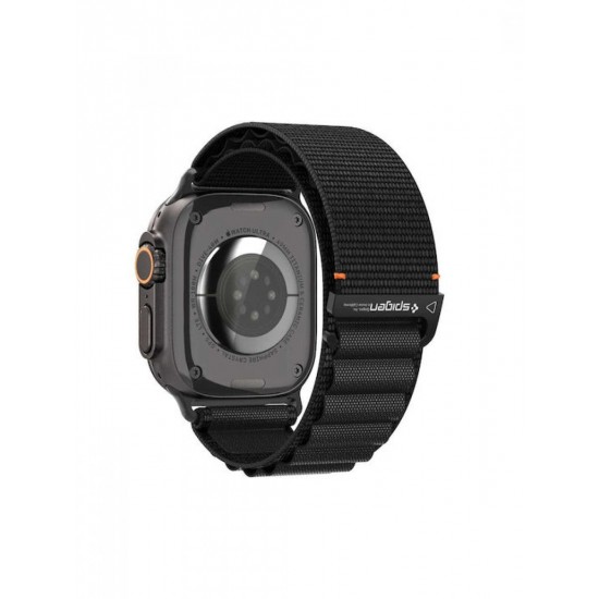 Spigen Apple Watch Ultra 3/2/1 (49mm) / 11/10 (46mm) / 9/8/7 (45mm) / SE (3nd/2nd/1st Gen)/6/5/4 (44mm) Band WBF1 Black AMP10144