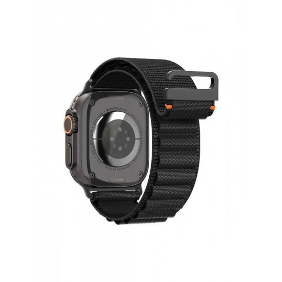 Spigen Apple Watch Ultra 3/2/1 (49mm) / 11/10 (46mm) / 9/8/7 (45mm) / SE (3nd/2nd/1st Gen)/6/5/4 (44mm) Band WBF1 Black AMP10144