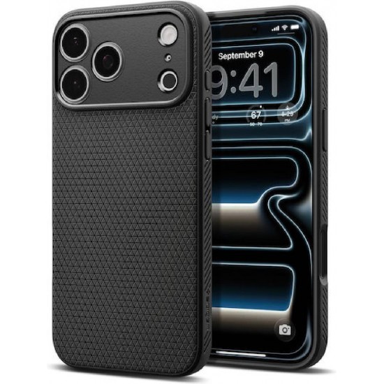 Spigen Liquid Air Back Cover Σιλικόνης (iPhone 18 Pro Max / 17 Pro Max) ACS12111 Matte Black