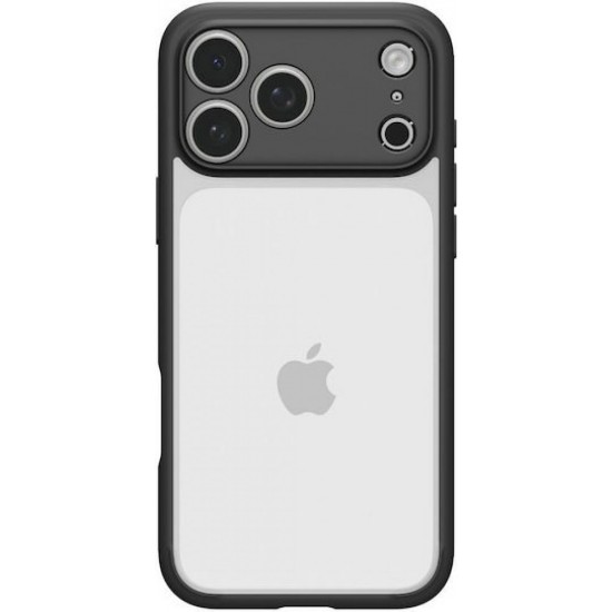 Spigen Ultra Hybrid Back Cover Πλαστικό / Σιλικόνης με Λουράκι (iPhone 18 Pro Max / 17 Pro Max) ACS12117 Matte Black