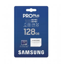 Samsung Pro Plus MicroSDXC UHS-I Card 128GB U3 V30 A2 με αντάπτορα (MB-MD128SA/EU)