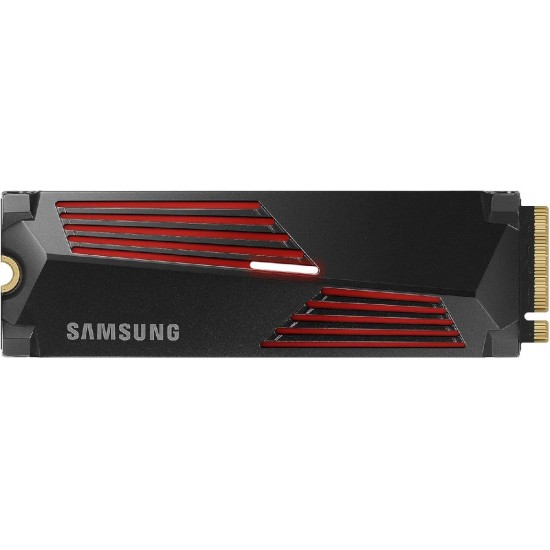 Samsung 990 Pro SSD 4TB M.2 NVMe PCI Express 4.0 with Heatsink MZ-V9P4T0CW