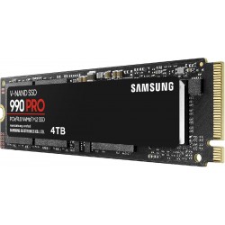 Samsung 990 Pro SSD 4TB M.2 NVMe PCI Express 4.0 with Heatsink MZ-V9P4T0CW