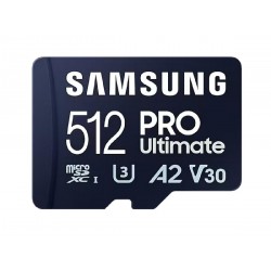 Samsung 512GB MicroSDXC Card PRO Ultimate MB-MY512SA with adapter