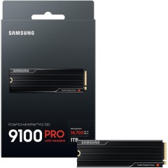 Samsung 9100 Pro HeatSink SSD 1TB M.2 NVMe PCI Express 5.0 (MZ-VAP8T0)