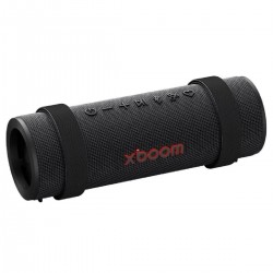 LG xboom Grab by will.i.am Αδιάβροχο Ηχείο Bluetooth 20W με Διάρκεια Μπαταρίας έως 20 ώρες Μαύρο