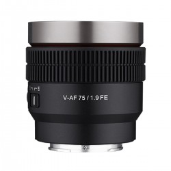 Samyang Full Frame Φωτογραφικός Φακός V-AF 75mm T1.9 Telephoto για Sony FE Mount Black