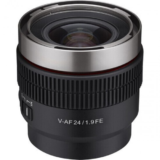 Samyang Full Frame Φωτογραφικός Φακός Cine V-AF Wide Angle για Sony FE Mount Black