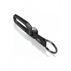 Spigen Carabiner With KeyRing 1 Pack, black - (AHP06961)