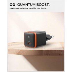 Spigen ArcStation Essential 30W Wall Charger, black (ACH08448)