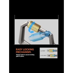 Spigen Sgp Carabiner Μπρελόκ Κλειδιά 2ης Γενιάς Ανοιχτήρι 1 Τεμ Γραφιτης Ahp08894